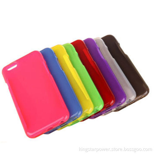 TPU mobile phone case for iPhone 6 4.7-inch and iPhone 6 plus 5.5-inch (solid color, soft)New